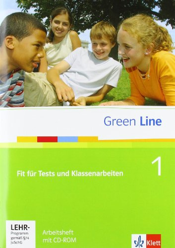 Green Line 1: Fit für Tests und Klassenarbeiten 1, Arbeitsheft und CD-ROM mit Lösungsheft Klasse 5 (Green Line. Bundesausgabe ab 2006)