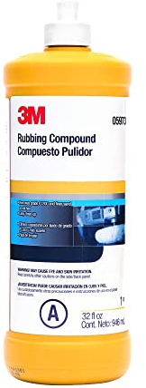 3M Rubbing Compound, 05973, Liquid Formula,1 qt (32 fl oz/946 mL)