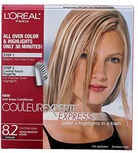 L'Oreal Paris Couleur Experte Color + Highlights in a Flash, Medium Iridescent Blonde - Ice