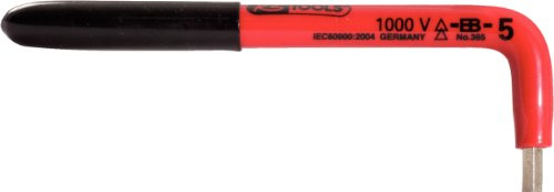 KS Tools 117.1603 - Llave Allen acodada aislada (tamaño: 5 mm)