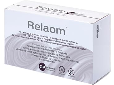 Relaom® Cortisol Control – Complemento Alimenticio con Griffonia, GABA y Vitaminas | Ayuda a Reducir Estrés y Ansiedad | Apoyo Relax Mental y Bienestar Emocional | Fórmula para Control del Cortisol