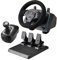 DOYO 1080° Rennlenkrad mit Hall-Metallpedal und 6+1 Schaltknüppel, Gaming Lenkrad PS4 mit Abnehmbarer Rennkopf und Vibration Feeback,Lenkräder für PC,PS4, Xbox One, PS3, Xbox Series X/S, Switch