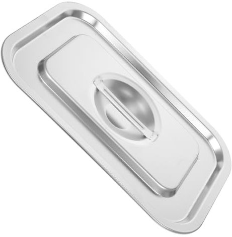 MOLUCKFU Deckel Für Rechteckige Pfannen -pfannendeckel Mit Griff Hotel-buffet-pfannenschutzabdeckung Kochgeschirrdeckel Für Küche Und Restaurant