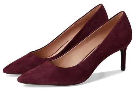 Cole Haan Women's Go-to Janey Pumps, Black Garnet Suede, 9-B US