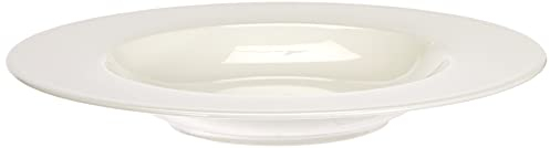 Villeroy & Boch Royal Piatto Fondo in Lucida, Porcellana Premium Bone, Bianco, 24 cm
