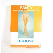 Panty media entera hasta la cintura , compresión Normal 22-29 mm de Hg.