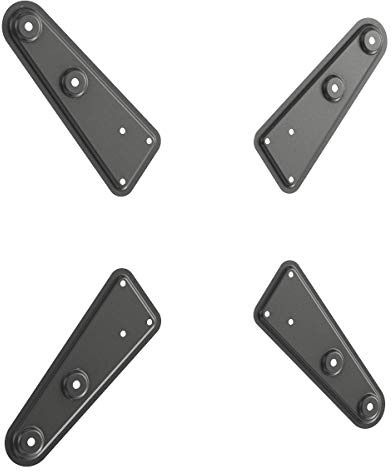 RICOO VESA Adapter Universal - TV und Monitor Ständer & Wandhalterung für Fernseher 32-55 Zoll VA0100 Erweiterung 200x200 auf 400x400 TV Halterung Standfuss Fernsehhalterung für Wand