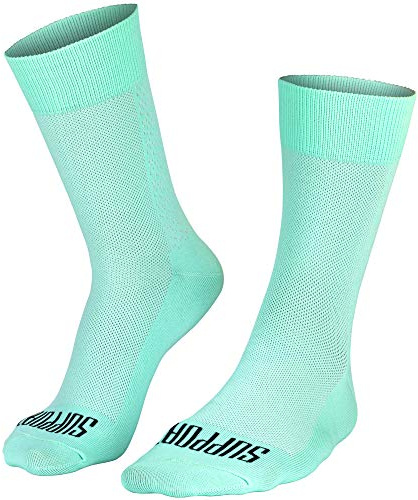 SUPPORT Superleichte Fahrradsocken für Herren, atmungsaktive Technologie, rutschfeste Faser, Unisex, Zubehör für Radfahrer, Wandern, Klettern, Radfahren, Reiten.