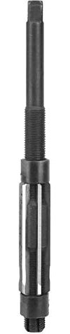 Alesatore, alesatore cilindrico, alesatore regolabile 9CRSI H8 Alesatore manuale Utensile da taglio per fori in metallo con 4 scanalature per trucioli per trapano(15.25-17)