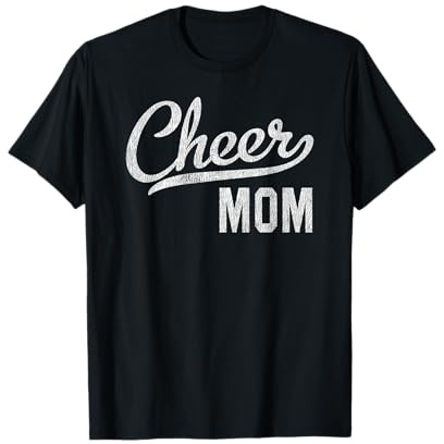 Cheer Mom Proud Cheerleading Mutter Geschenk T-Shirt