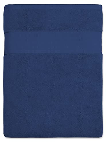 BANANALU Asciugamano da sauna XL – XXL, 100 x 180 cm, qualità 100% cotone, 600 g/m², 1 pezzo, Twilight Blue 19-3938, 100 x 180 cm, 600 g/m²