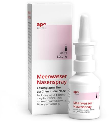Befeuchtendes Meerwasser Nasenspray von apodiscounter 20 ml