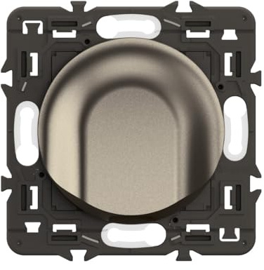 LEGRAND - Sortie de Câble Céliane - Titanium - A équiper d'une plaque de finition