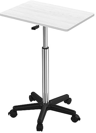 Ergonomischer, höhenverstellbarer mobiler Laptop-Wagen, Podium-Ständer bis L – tragbarer Kirchenkanzel, Rollarbeitsplatz, Präsentations-Rednerpult