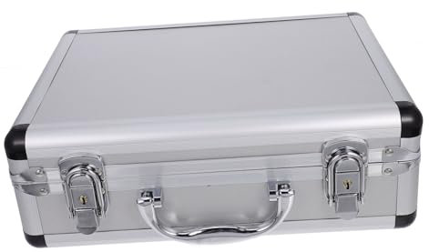 IWOWHERO Werkzeug-aufbewahrungs-code-koffer Aus Aluminiumlegierung Tragbar Mit Glatter Oberfläche Und Abgerundeten Kanten Langlebig Und Praktisch Für Werkzeugaufbewahrung Und Private Gegens