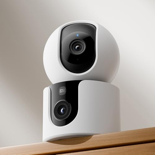 XIAOMI C300 Dual Smart 3MP Cámara de Seguridad de Doble Lente con Wi-Fi 6 de Doble Banda