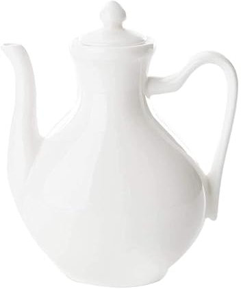 Distributeur d'huile et de vinaigre en Porcelaine Blanche, Bouteille en céramique de 150 ML pour Huile d'olive, Sauce soja, vinaigre et vinaigrettes, Design Anti-Goutte, Lavable au Lave-Vaisselle