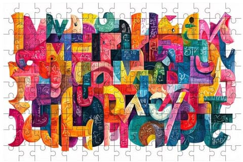 Puzzle 2000 Teile Abstrakt, Farbe Puzzle 2000 Teile Erwachsene, Puzzel für Die Ganze Familie, Klassische Puzzles Geschicklichkeitsspiel, Holzpuzzle Geschenke für Frauen Geschenke für Männer -2219