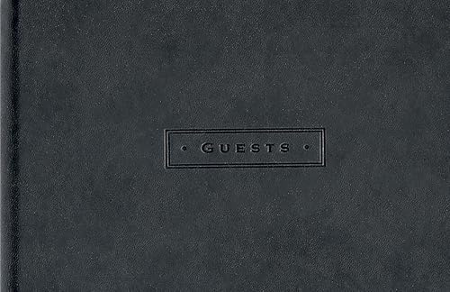 Classic Black Guest Book