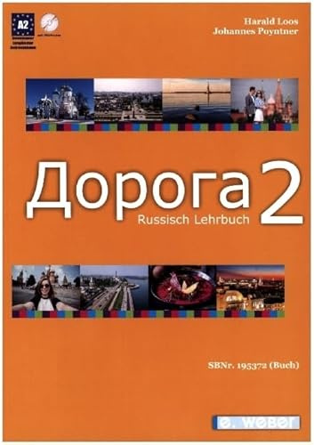 Doroga Band 2 - Lehrbuch Russisch: Niveau A2, mit online-Hörtexten