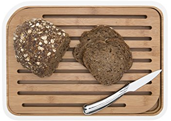 Pebbly Brotschneidebrett, Weiß