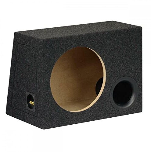 Inex Speaker Subwoofer Enclosure 12 in 30 cm MDF Black Ported Car Audio Bass Box 40L IX-SK12