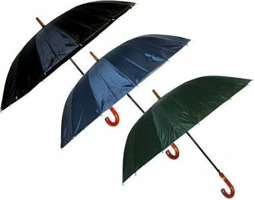 Sternenfunke Regenschirm groß XXL schwarz Ø120 cm, großer Stockschirm Damen und Herren edel stabil sturmfest für 2 Personen großer Regenschirm groß Schirm (grau)