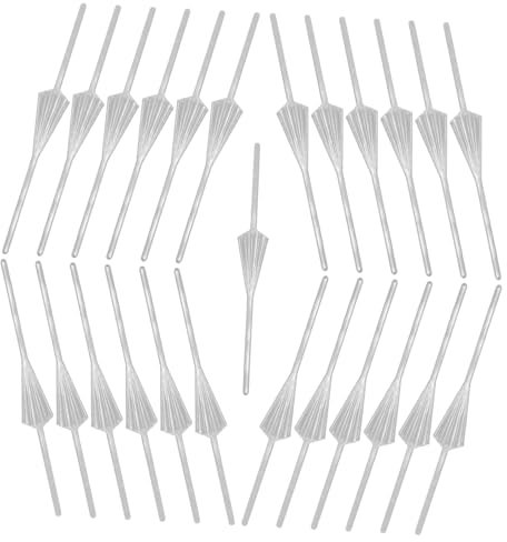 Cabilock 140piezas Conectores De Bowtie para Candelabros Clips De Reemplazo para Fijar Cristales De Lámparas Conectores para Proyectos De Decoración Instalación y