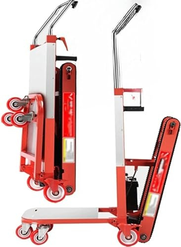 Elektrischer Raupen-Treppensteiger, schwere Möbel, elektrischer Treppensteigerwagen, tragbarer und Faltbarer Raupen-Treppensteiger, für den Transport/48V42Ah-1pc