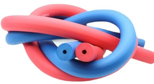 Rohrisolierung Blau Für Heizungsrohre,Rot Isolierschlauch Elastizität,ID 32mm 50mm 76mm 90mm 110mm,für Kalt-Und Warmwasserleitungen,Schutz Von Rohren Und Wärmeschutz,Frostschutz ( Farbe : Blau , Größe