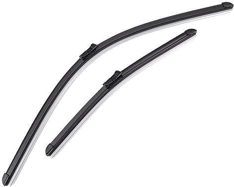 gzqfc Auto Scheibenwischer Wischerblätter für Ford Fiesta 7 2008-2013 2014 2015 2016, Auto Windschutzscheibe Scheibenwischer Front Wischer Klingen Front Fenster Wischer Zubehör