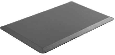 Küchenmatte, wasserdicht, rutschfest, für Bürospüle, 71 x 1,9 cm, ergonomische Stehmatte für Komfort und Unterstützung in Küche und Büro, Grau, rutschfest, rutschfest, rutschfest, 4 Stück