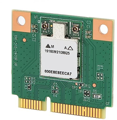 KIMISS Carte Wi-FI Mini PCIe 2,4 GHz 5 GHz Adaptateur Double Bande pour 10/11 – Carte Réseau sans Fil Haute Vitesse 1200 Mbps