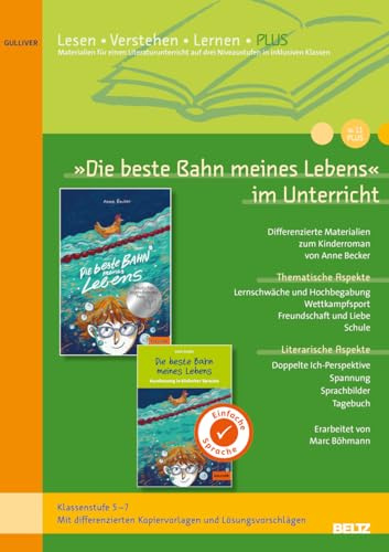 »Die beste Bahn meines Lebens« im Unterricht: Differenzierte Materialien zum Kinderroman von Anne Becker (Klassenstufe 5-7, mit differenzierten ... (Beltz Praxis / Lesen - Verstehen - Lernen)