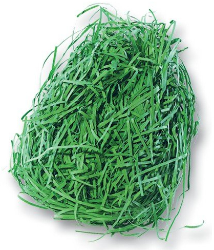 Folia Dekogras aus Papier, Ostergras, 30g, grün
