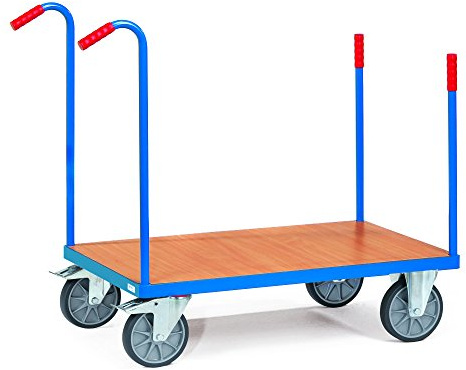 Fetra Transportgeräte mttdc2583 F 500 Feste Wagen Transport, mit Tragegriff, 600 kg Belastung, 1200 mm x 800 mm Plattform