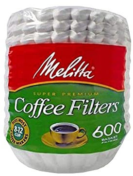 Melitta Coffee Filters, Basket, Pack Of 600