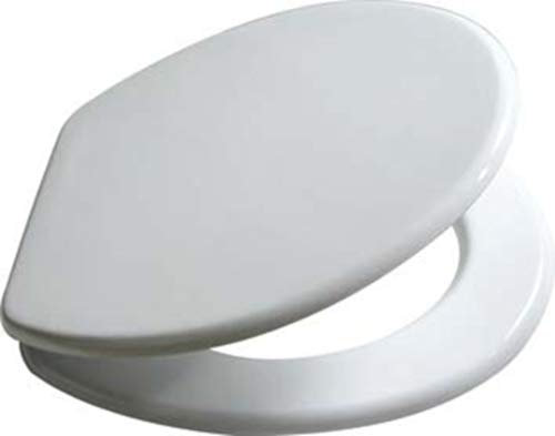 Abattant WC universel en bois MDF Domus charnières métalliques