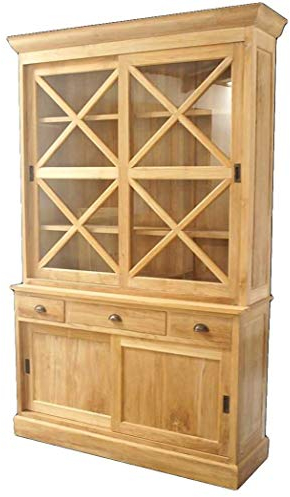 Buffet Landeryd Schrank Landhausstil Teak Massivholz
