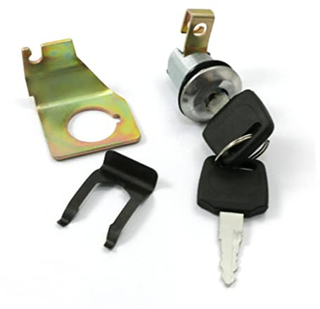 QINQIN Apte à Yzfr1 YZF R1 YZF-R1 R3 R125 R6 FZ6 FJR1300 2002-2021 2020 Serrure de Capot de Selle de Moto avec kit de clé (Color : As The pciture Shown)