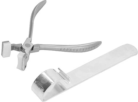 Pinza Manuale per Piegare la Macchina Pinza per Piegare l'acciaio Inossidabile Strumento a Leva Attrezzo per Realizzare Braccialetti Accessori Barra di Piegatura per Bracciale