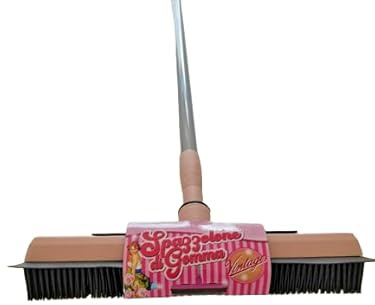 fatigati casa Scopa in Silicone Gomma Tira Acqua con Manico allungabile per peli di Animali tappeti Pavimenti Moquette Piastrelle finestre