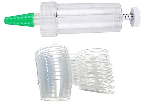 DECHOUS Seeder for Gardening Accessories Portable Handheld Planting Tool Sowing Seeder Tool Kit for Seed Spreaders