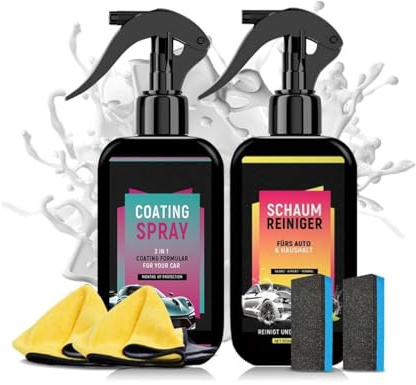 Lymex - Lymex Kit Premium D'entretien Automobile - Lymex Voiture Avec Formule Professionnelle Allemande | étanche à L'eau Et à La Poussière,Lymex Entretien Automobile - 100% Sûr Pour La Peinture Des