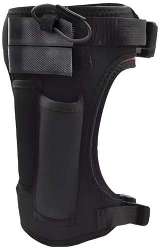Porta coltelli in neoprene con doppia tasca, custodia elastica regolabile, cinghie a sgancio rapido, ideale per immersioni subacquee, escursionismo, canottaggio, pesca, rafting, snorkeling