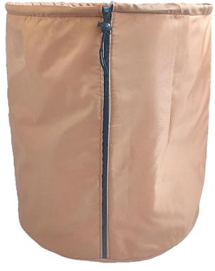 KESOTO Protección Invernal para Plantas, Funda para Macetas, Bolsa para Macetas, Protección contra Heladas para Jardinería, Marrón Claro