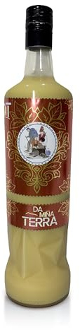 Da miña terra - 1 Litro - Crema de Natillas - 15% Vol - Orujos y licores de Galicia