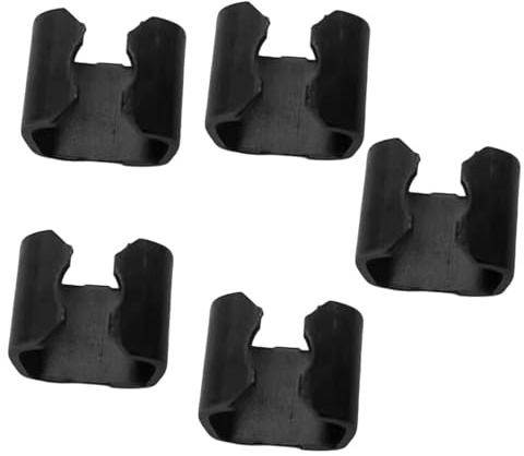 5 Stück 2T Jack Hoop Claw Clamp Clips Ersatzteile Hydraulischer Wagenheber Zubehör 2T 9mm, Schwarz