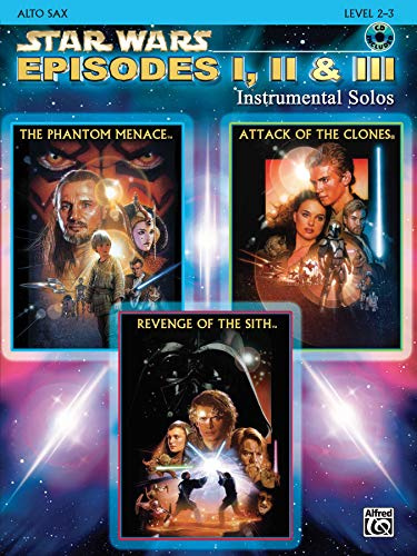 Star Wars®: Episodes I, II & III: Instrumental Solos, Altsaxophon (incl. CD)