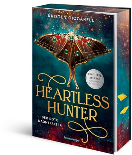 Heartless Hunter. Der rote Nachtfalter, Band 1 (SPIEGEL Bestseller | Knisternde Romantasy | Limitierte Auflage mit Farbschnitt) (Der rote Nachtfalter, 1)